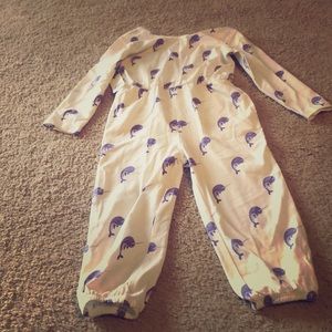 Adorable narwhal one piece